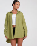 Gane Shirt in Seafoam Green